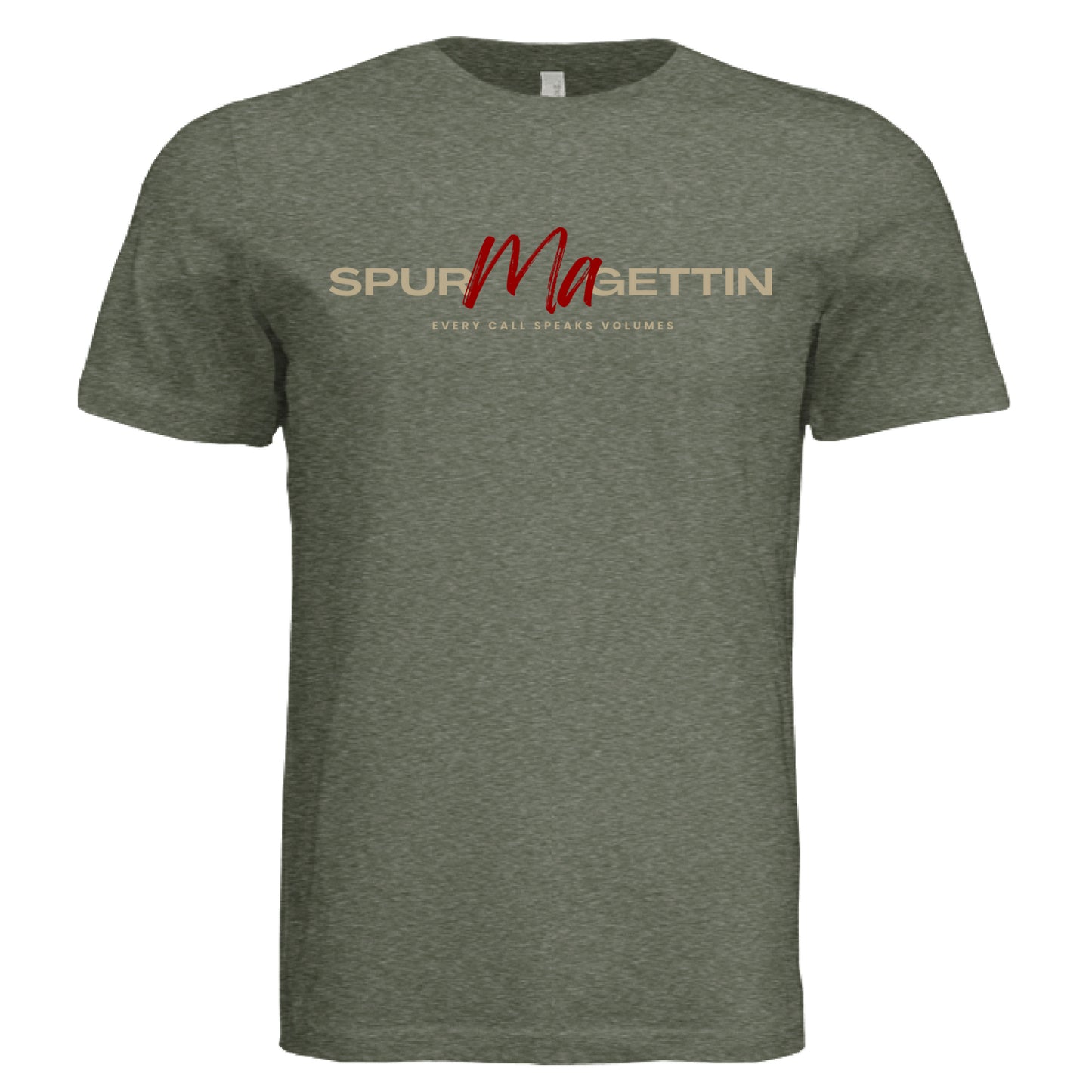 Military Green Triblend - FRONT