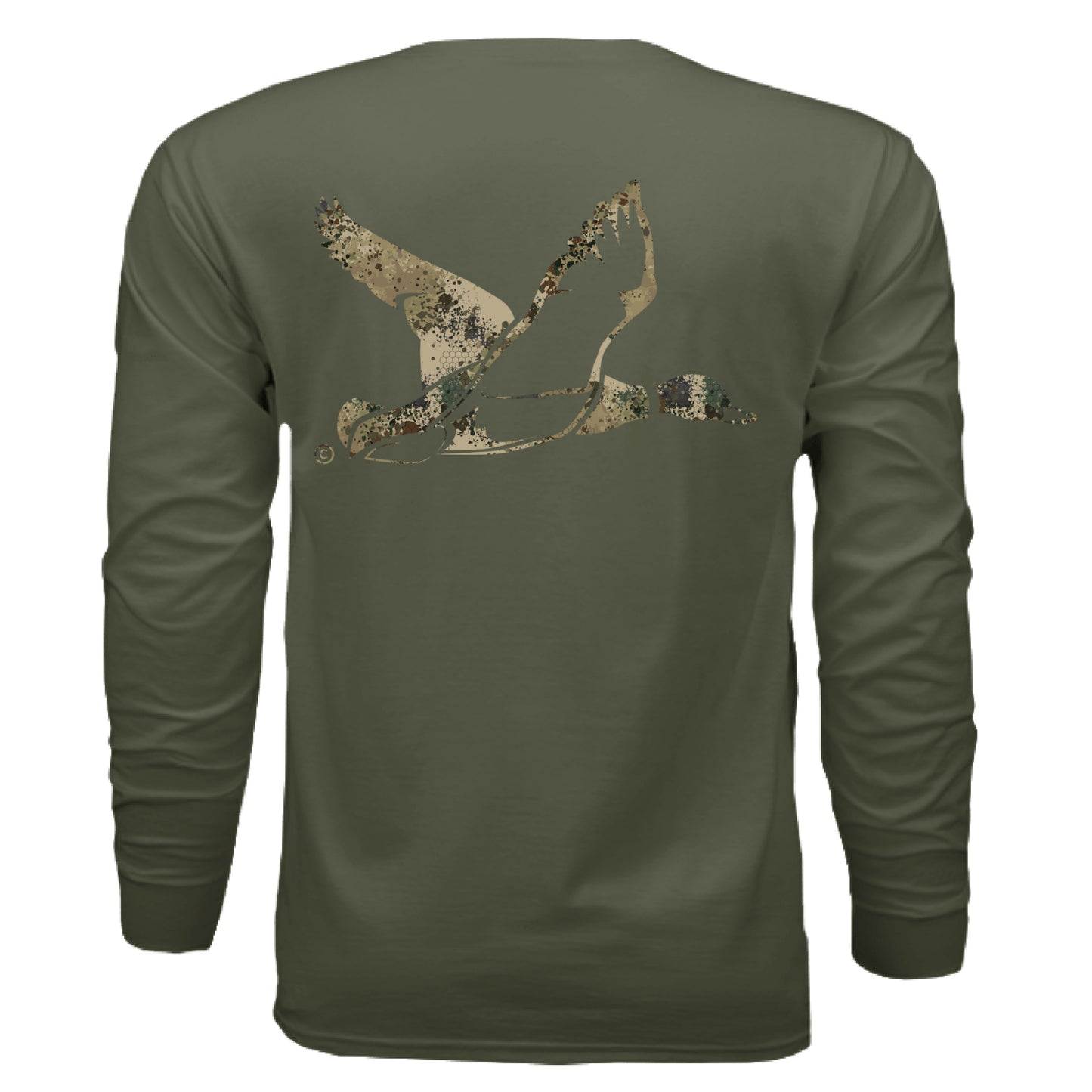 MILITARY GREEN - BACK