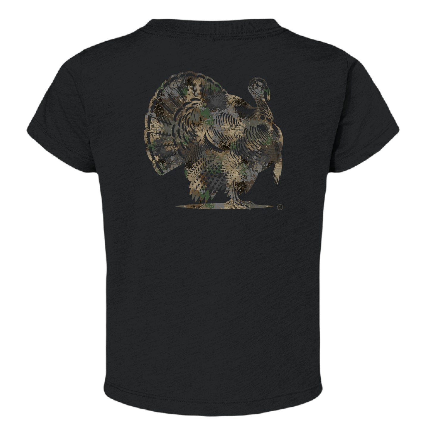 Solid Black Triblend - BACK