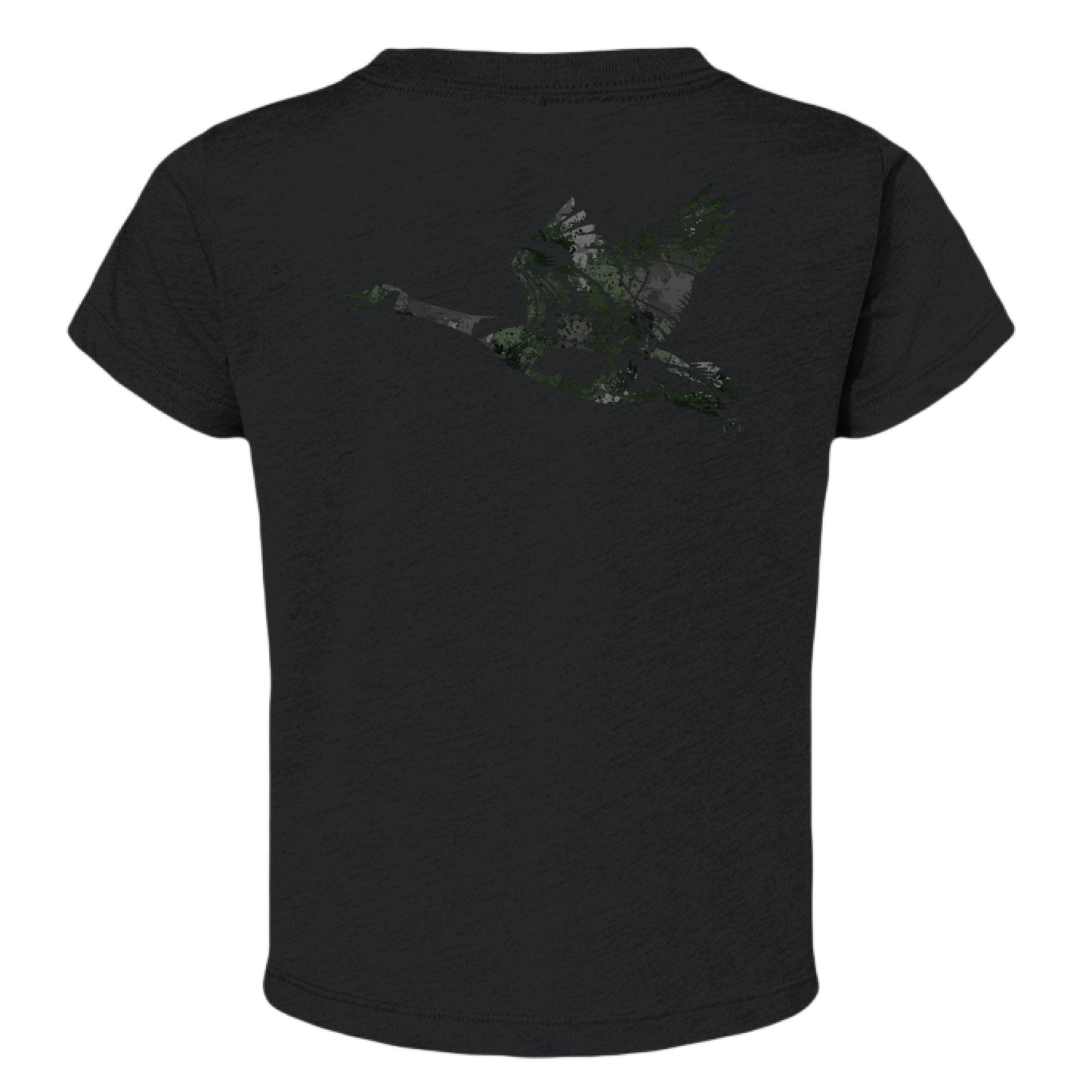 Solid Black Triblend - BACK