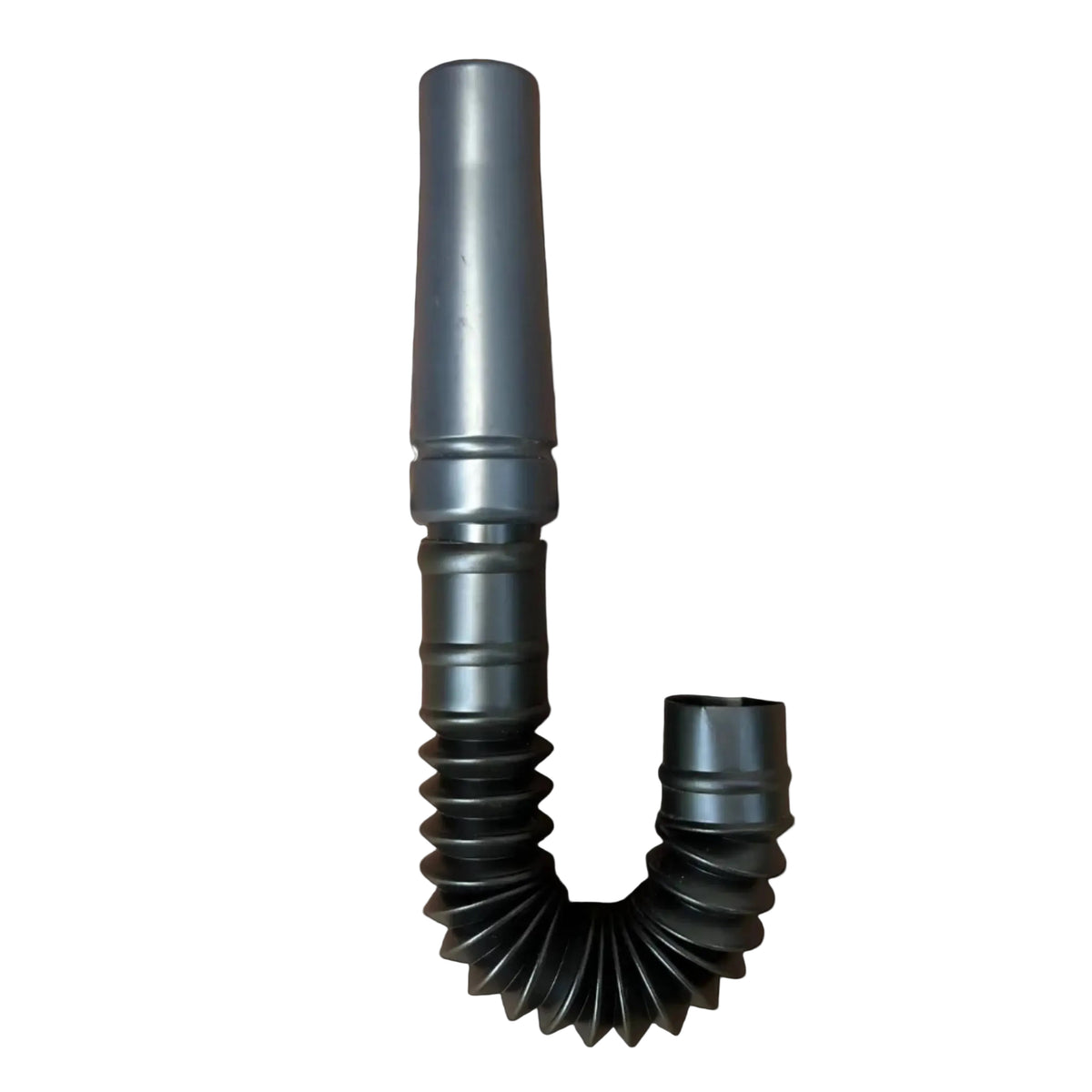 A black buck grunt tube call that extends to create different tones in the field