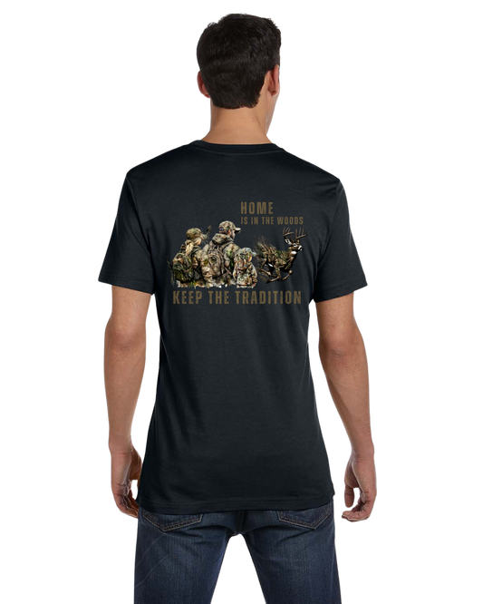 Home Is In The Woods, “Keep The Tradition” Family T-Shirt