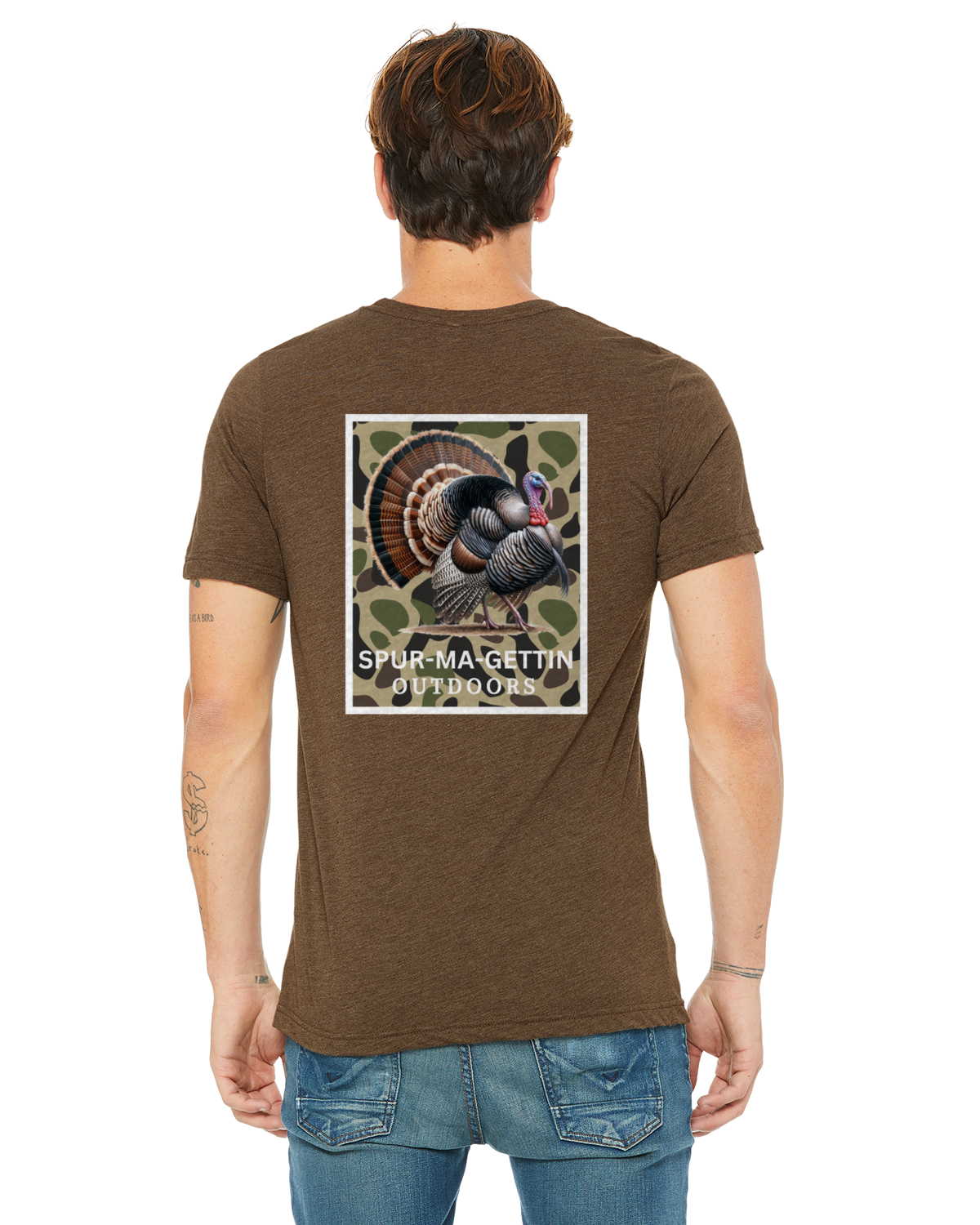 T-shirt « Gobble n Camo » avec motif de dinde