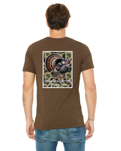 T-shirt « Gobble n Camo » avec motif de dinde