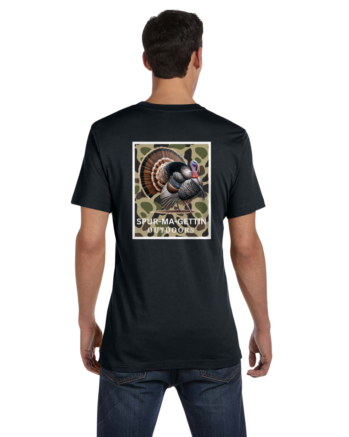 T-shirt « Gobble n Camo » avec motif de dinde