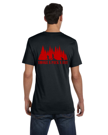 Coyote “Smoke A Pack A Day” Predator Hunting T-Shirt