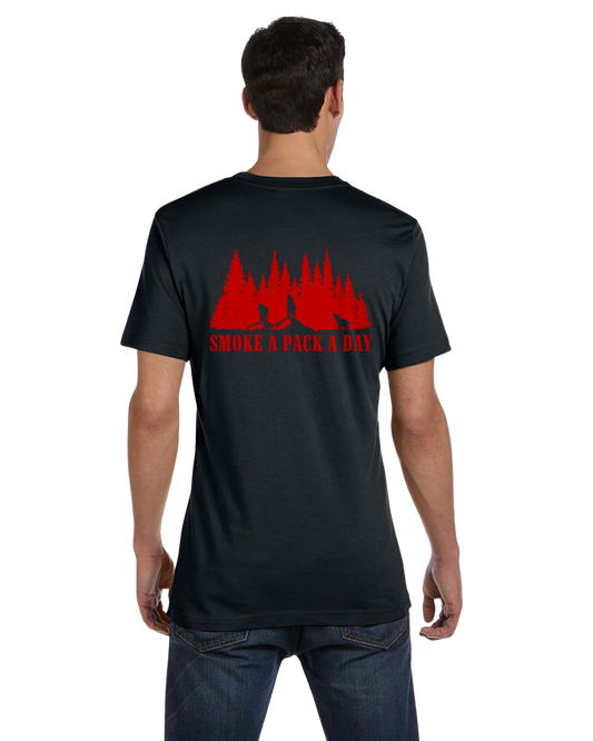 Coyote “Smoke A Pack A Day” Predator Hunting T-Shirt