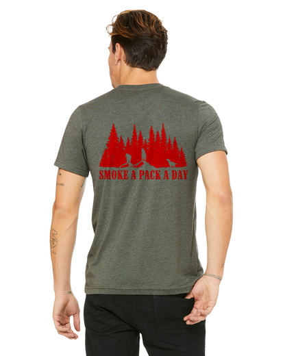 Coyote “Smoke A Pack A Day” Predator Hunting T-Shirt