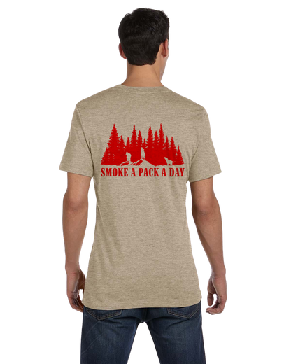 Coyote “Smoke A Pack A Day” Predator Hunting T-Shirt
