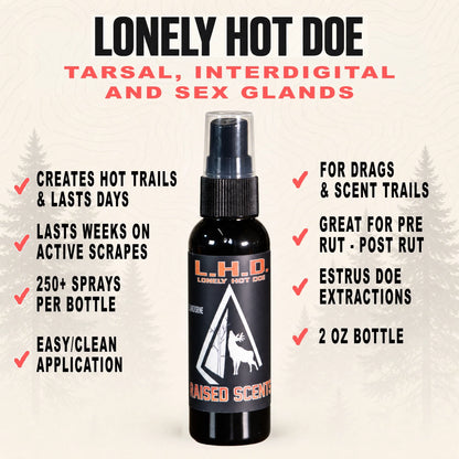 Lonely Hot Doe | Interdigital/Tarsal/Sex Glands