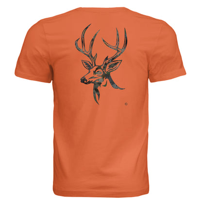 Solid Orange Triblend - BACK