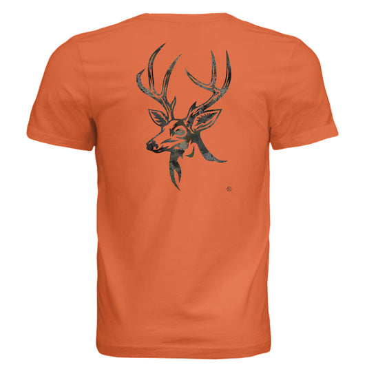 Solid Orange Triblend - BACK