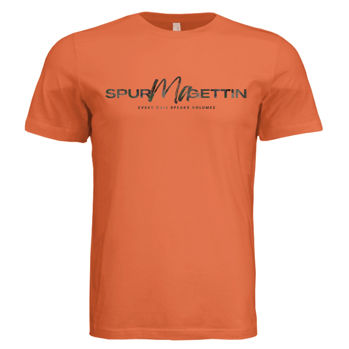 Solid Orange Triblend - FRONT