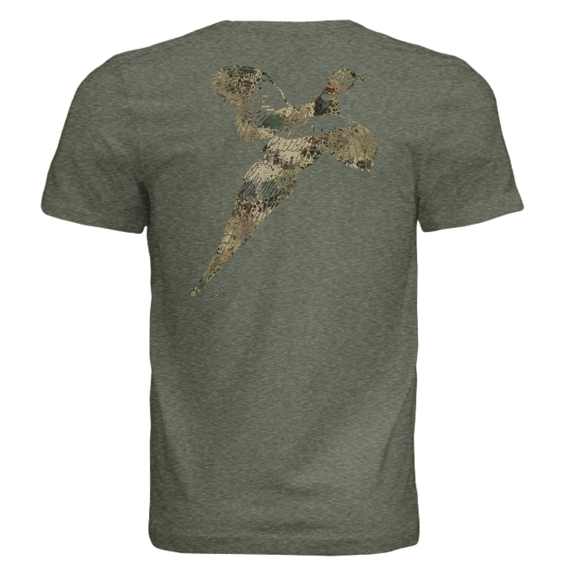 Military Green Triblend - BACK