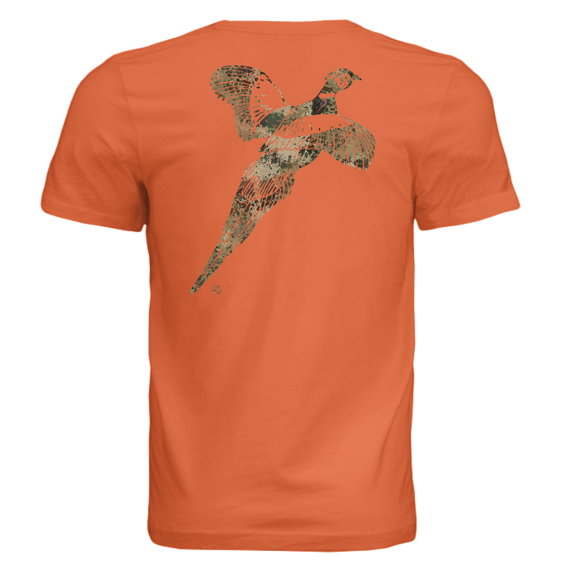 Solid Orange Triblend - BACK