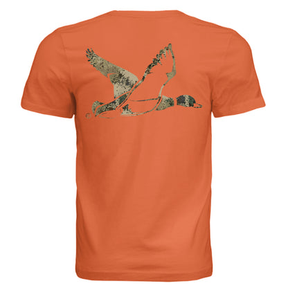 Solid Orange Triblend - BACK