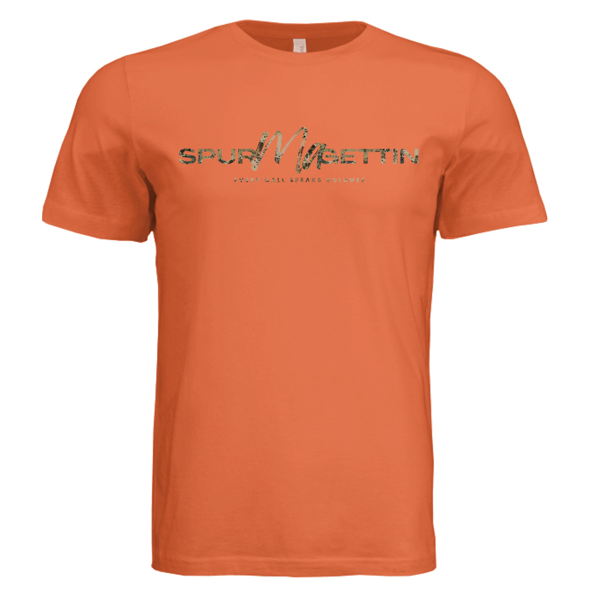 Solid Orange Triblend - FRONT