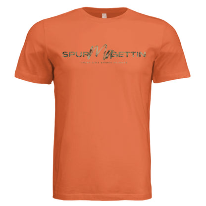 Solid Orange Triblend - FRONT