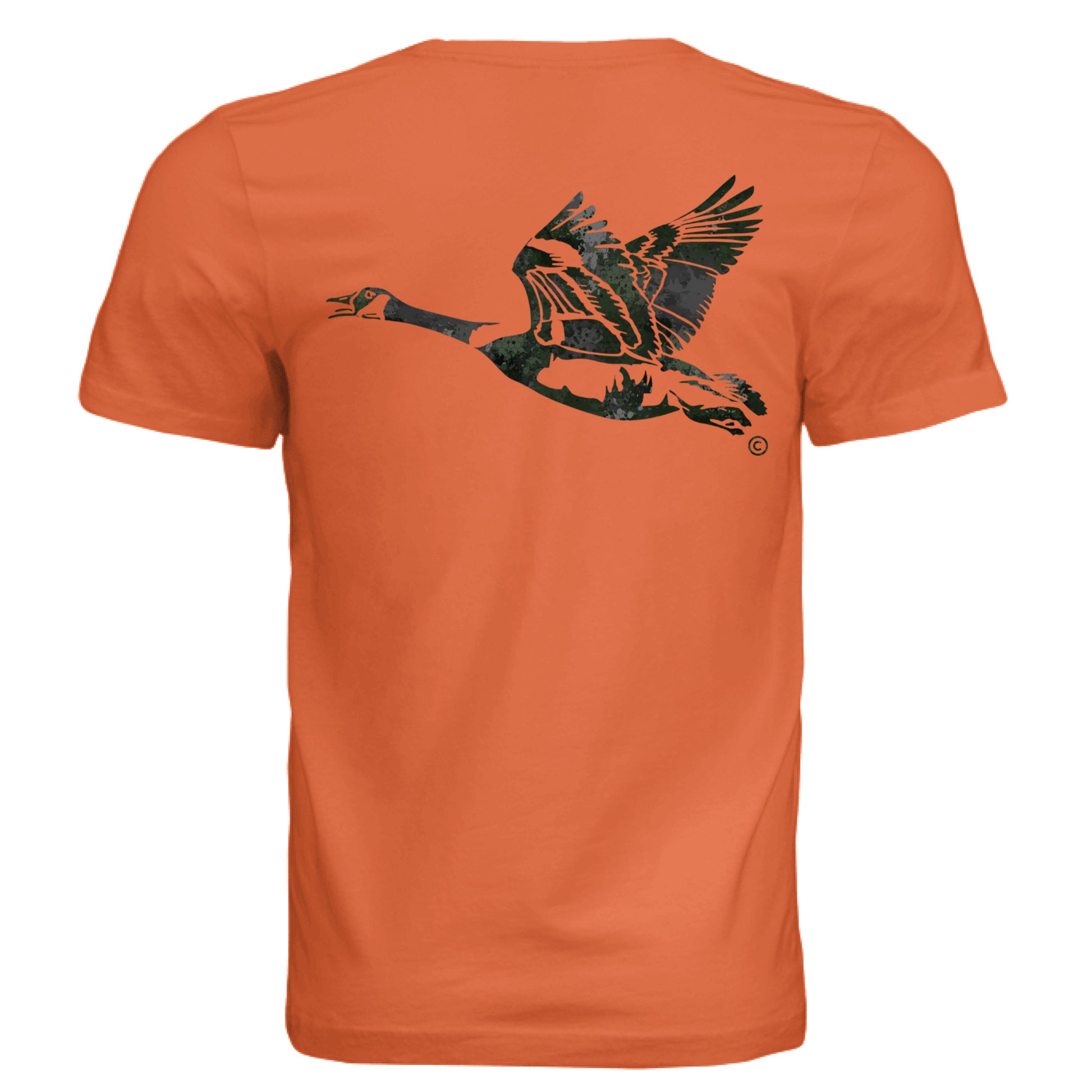 Solid Orange Triblend - BACK