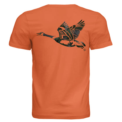 Solid Orange Triblend - BACK