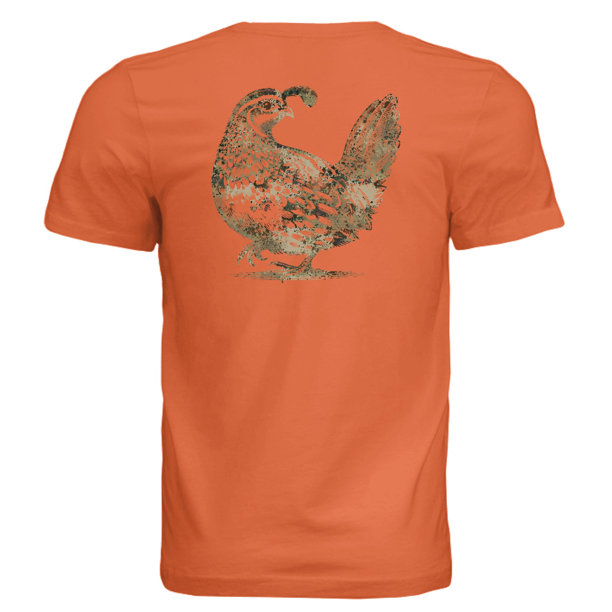 Solid Orange Triblend - BACK