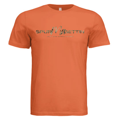 Solid Orange Triblend - FRONT