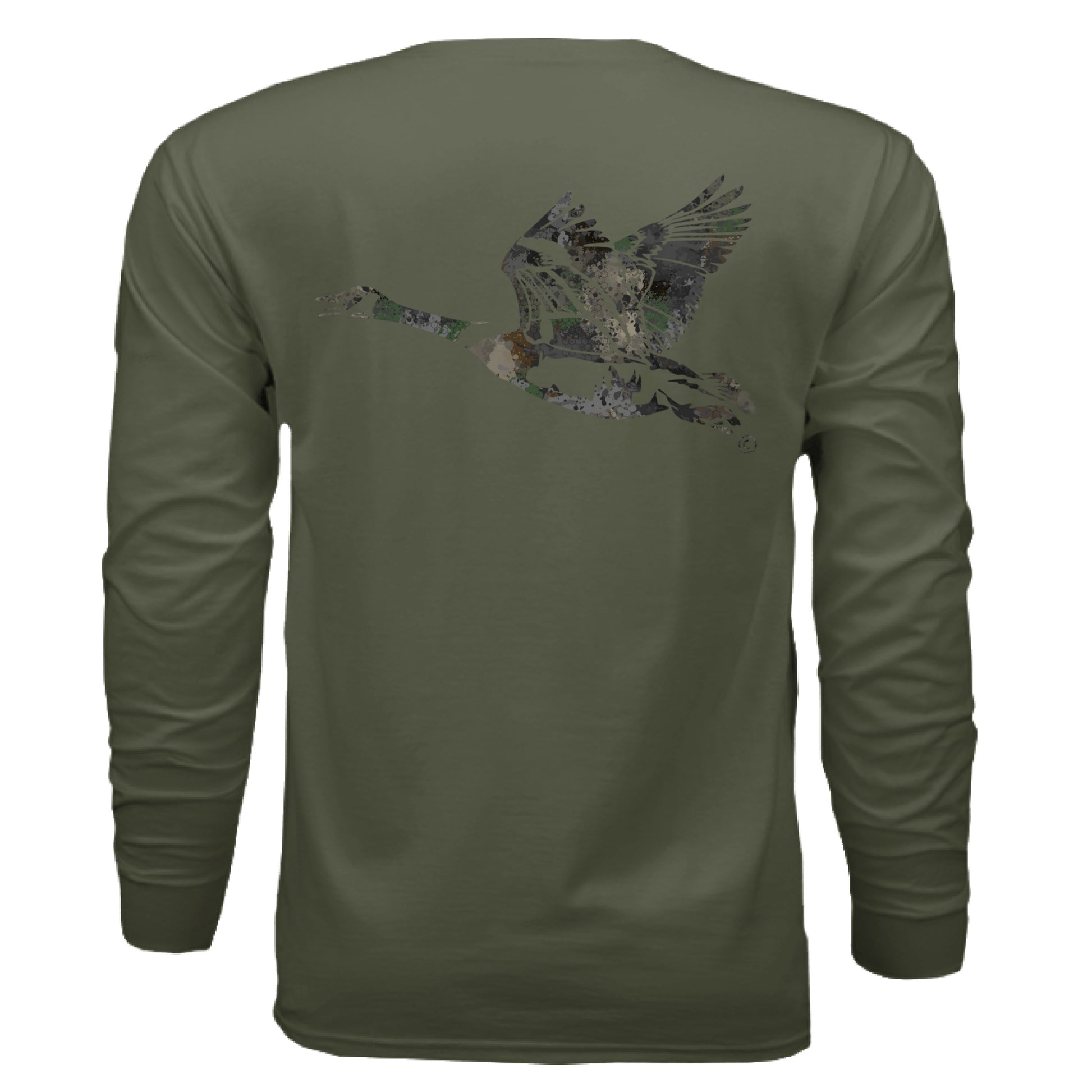 MILITARY GREEN - BACK
