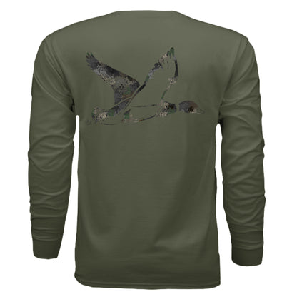 MILITARY GREEN - BACK