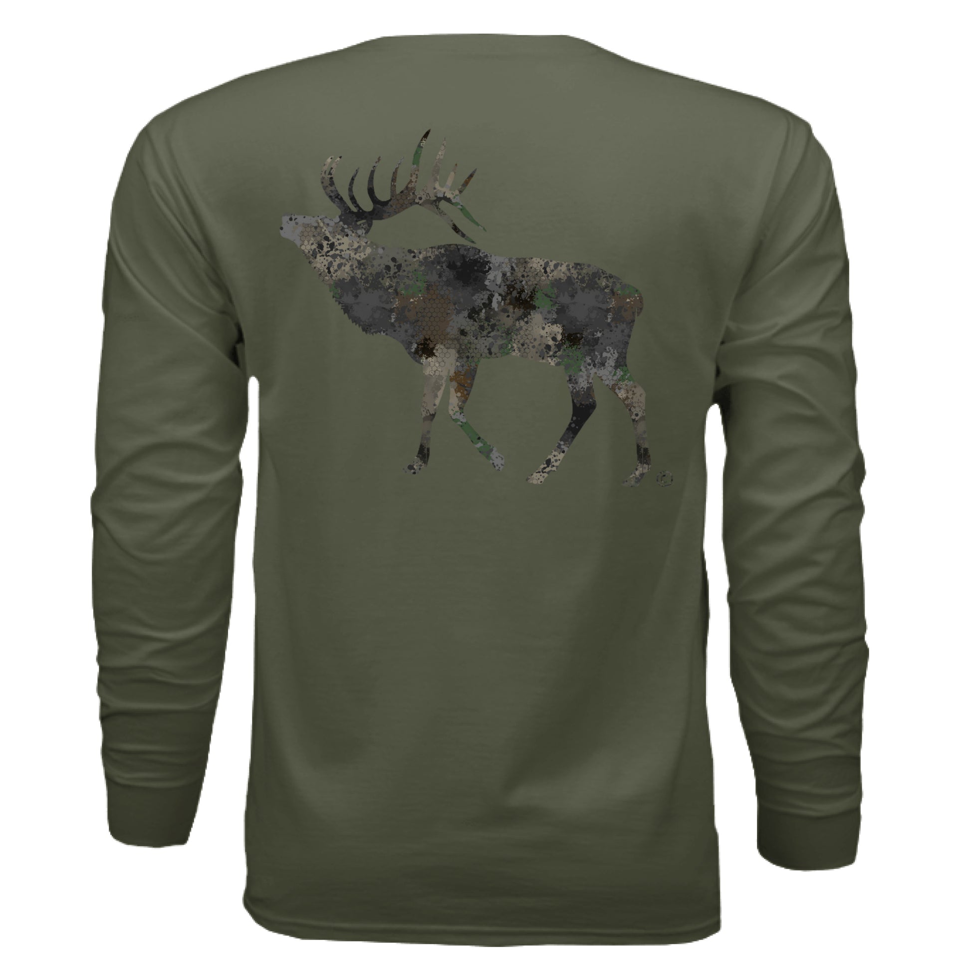 MILITARY GREEN - BACK