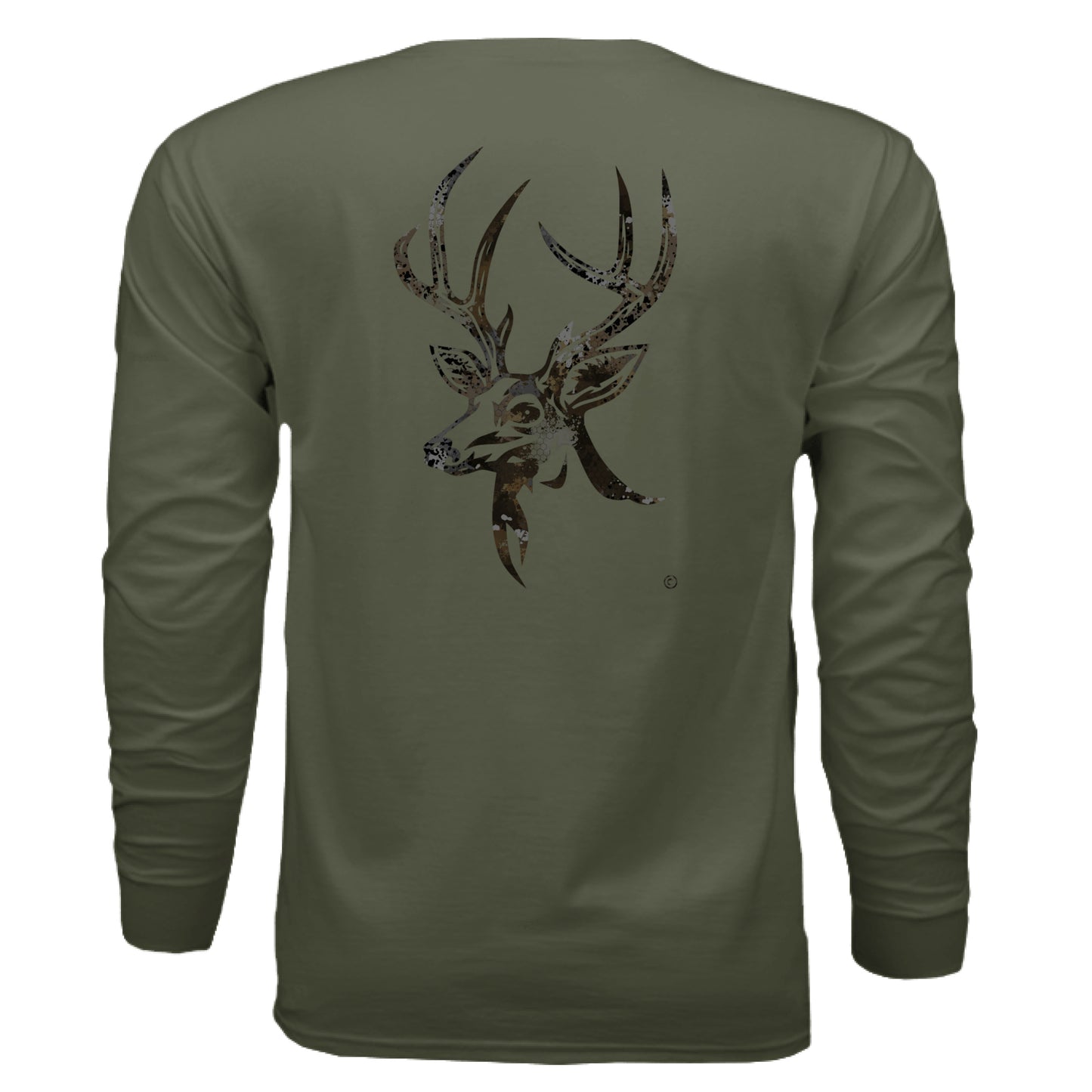 MILITARY GREEN - BACK