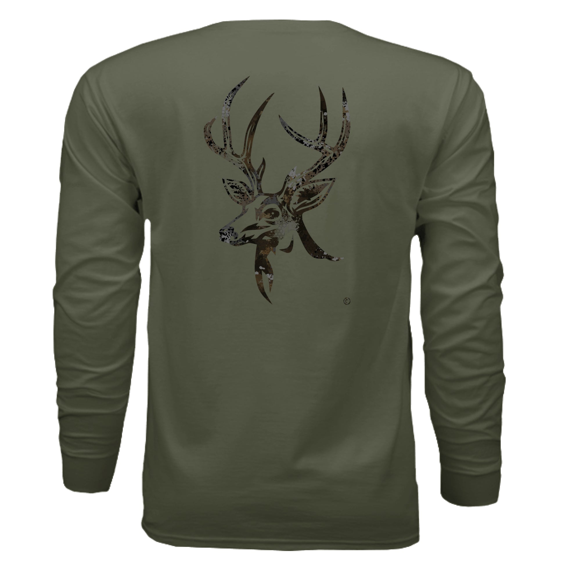 MILITARY GREEN - BACK
