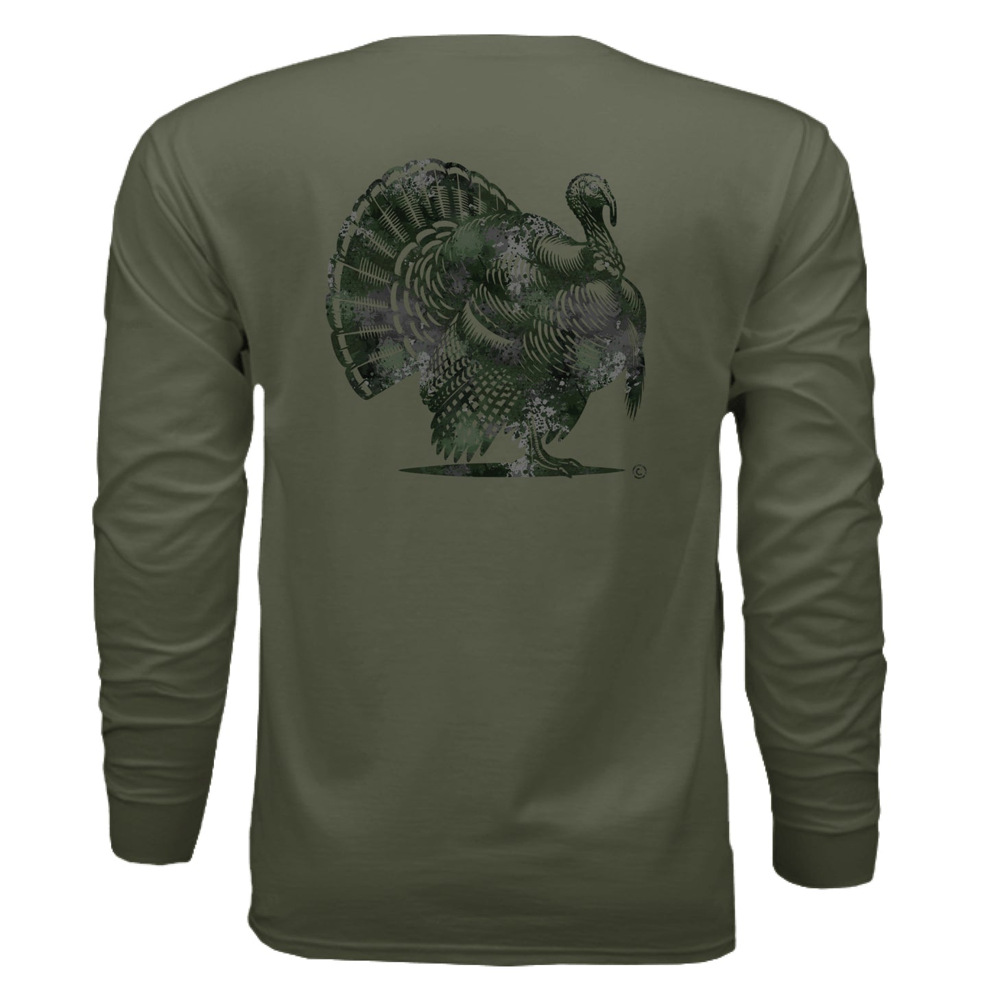 MILITARY GREEN - BACK