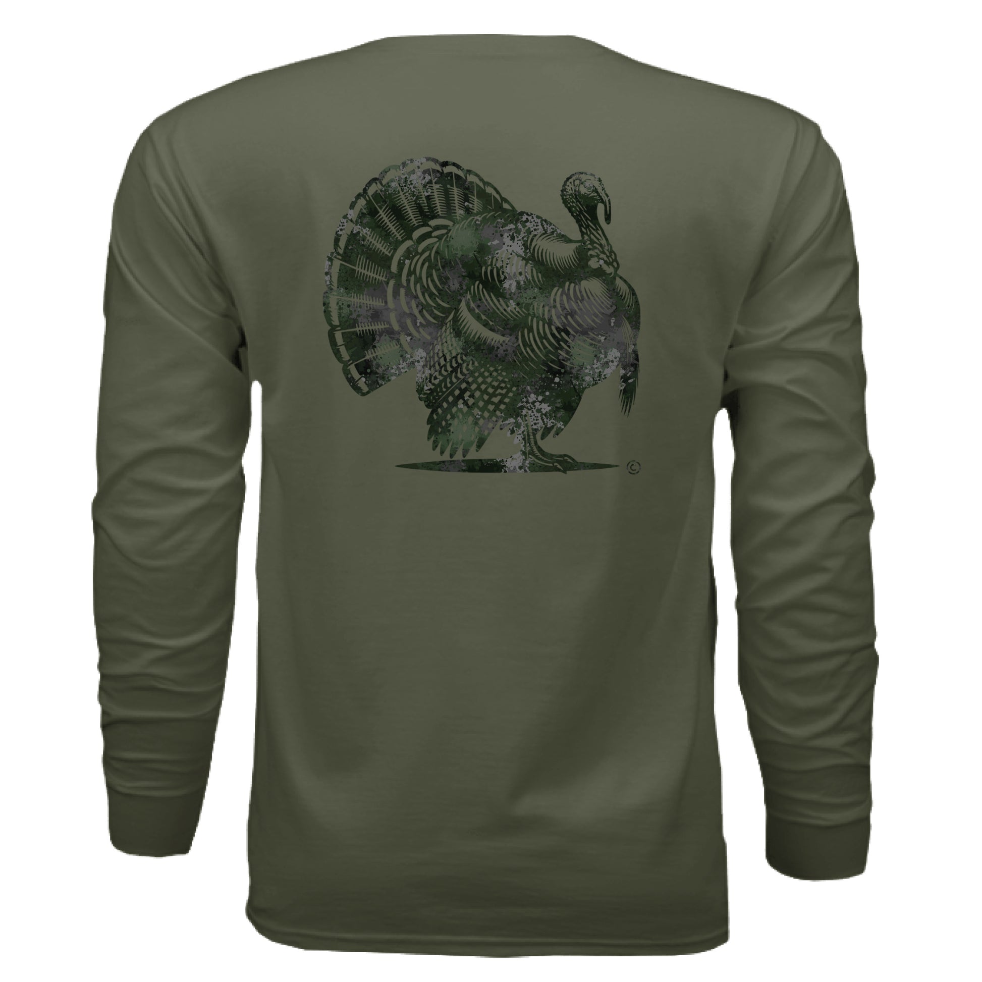 MILITARY GREEN - BACK