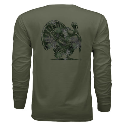 MILITARY GREEN - BACK