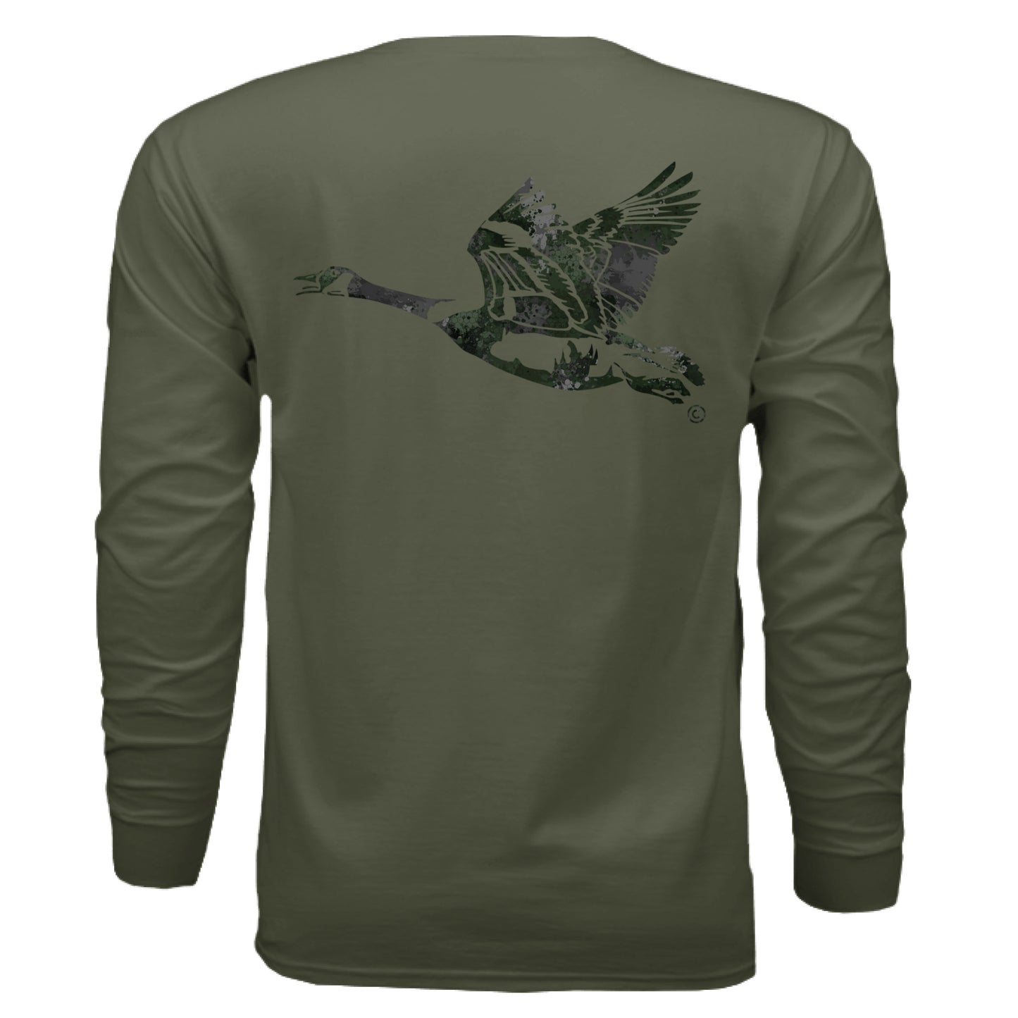 MILITARY GREEN - BACK