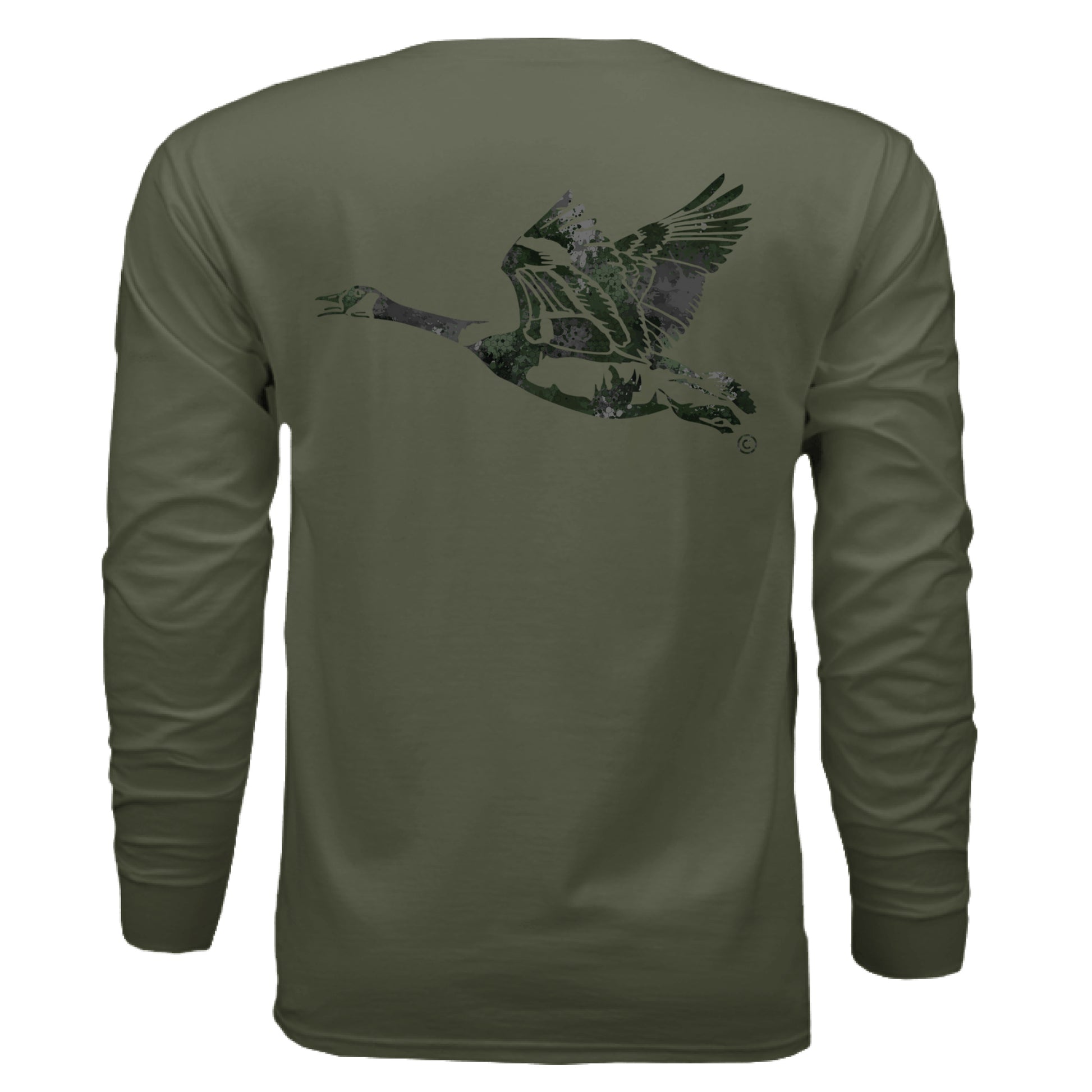 MILITARY GREEN - BACK