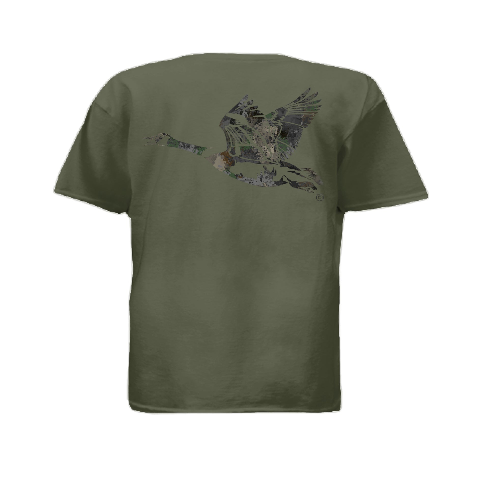 MILITARY GREEN - BACK