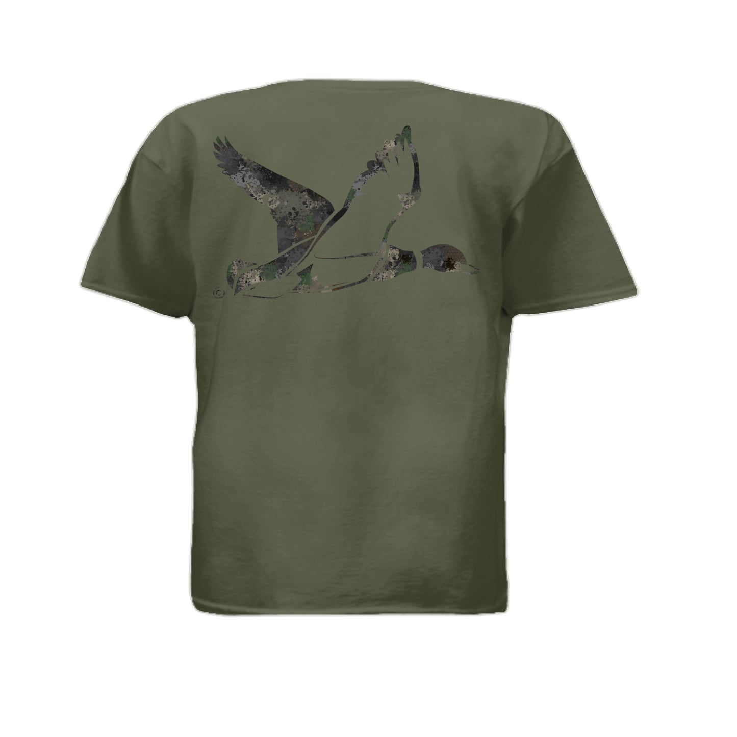 MILITARY GREEN - BACK