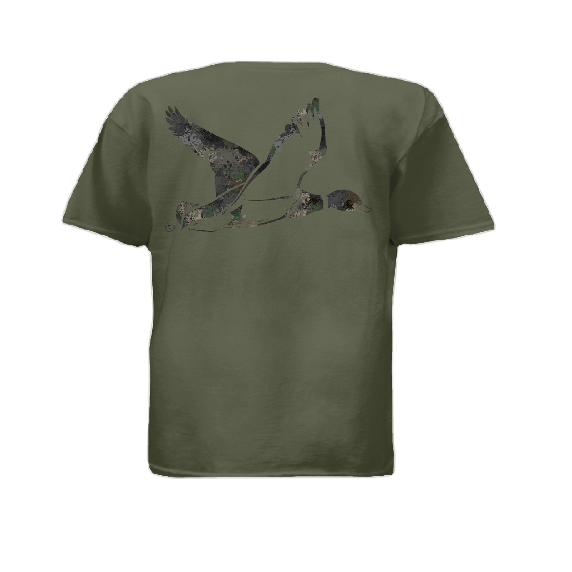 MILITARY GREEN - BACK