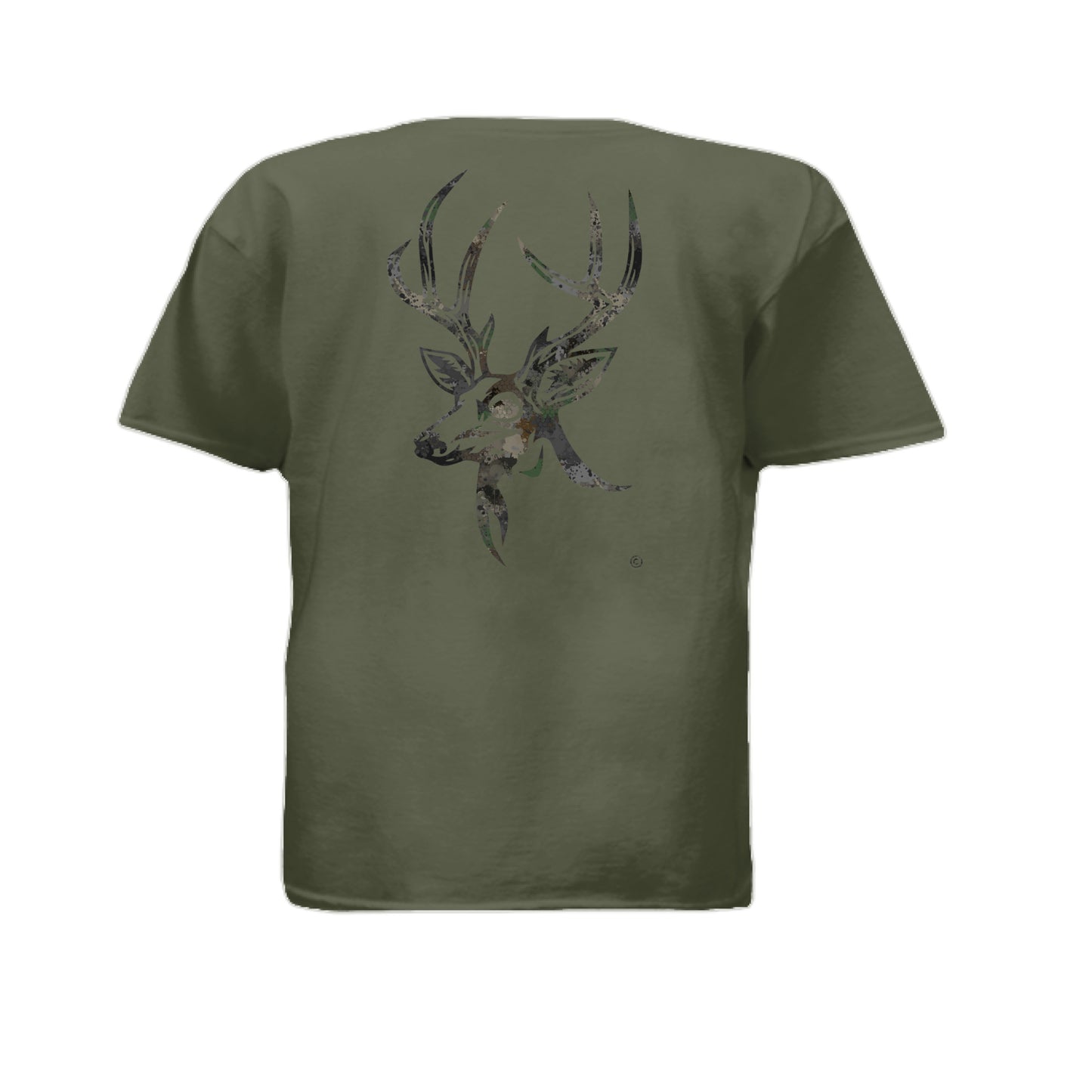 MILITARY GREEN - BACK