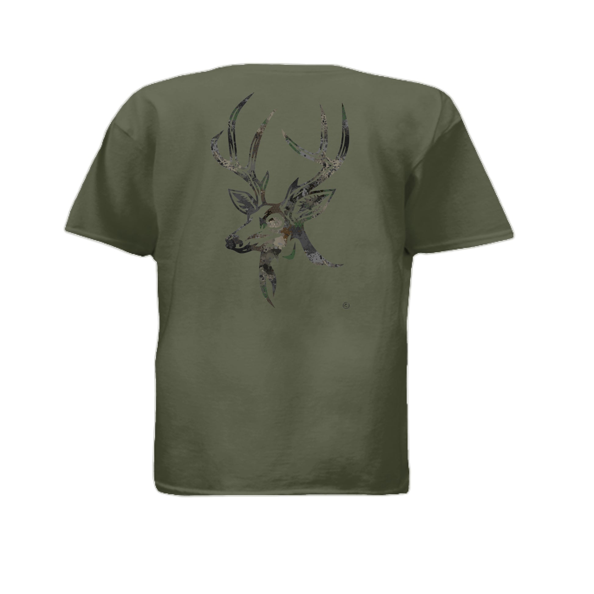 MILITARY GREEN - BACK