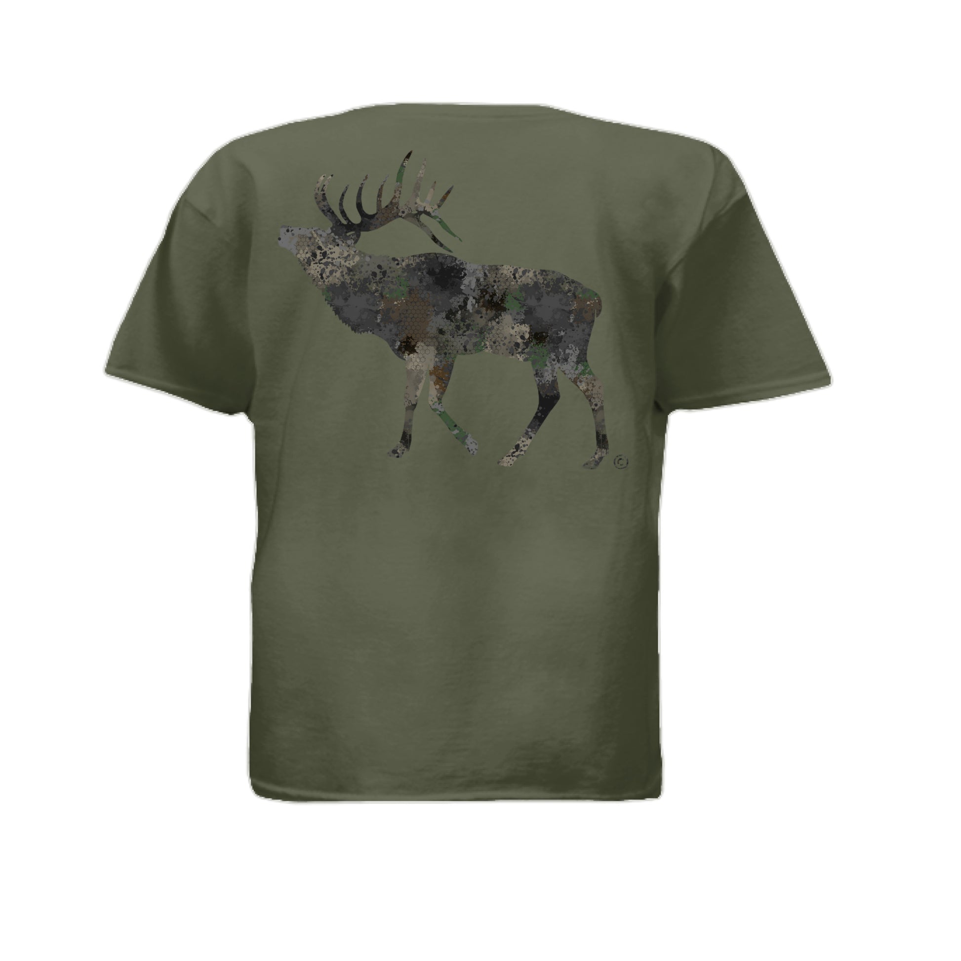 MILITARY GREEN - BACK