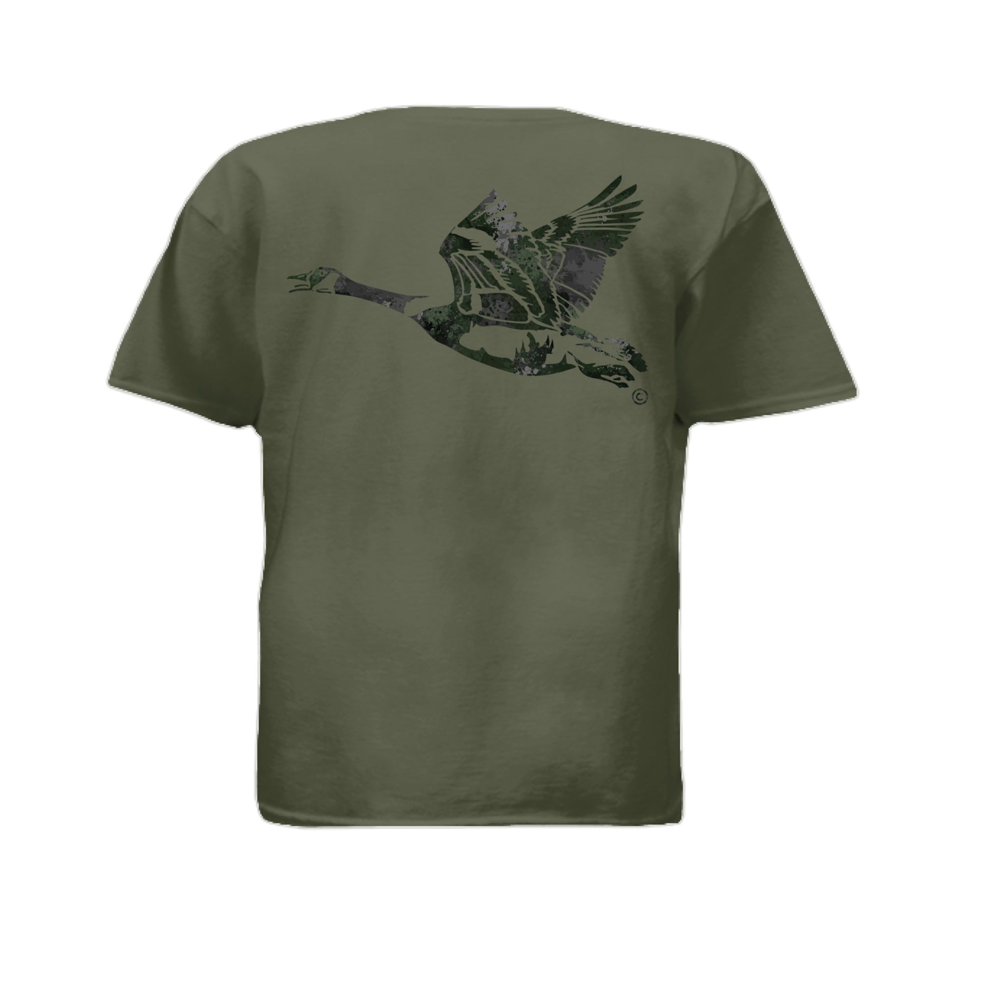MILITARY GREEN - BACK