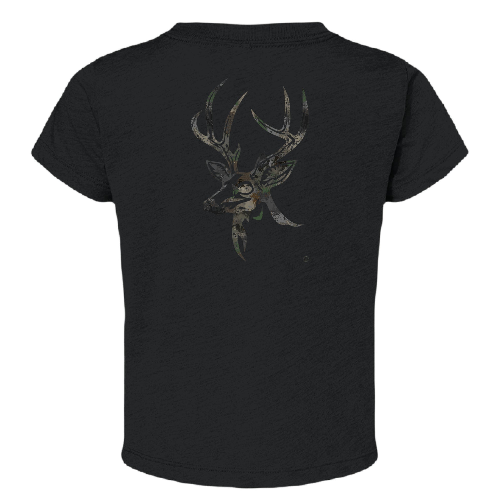 Solid Black Triblend - BACK