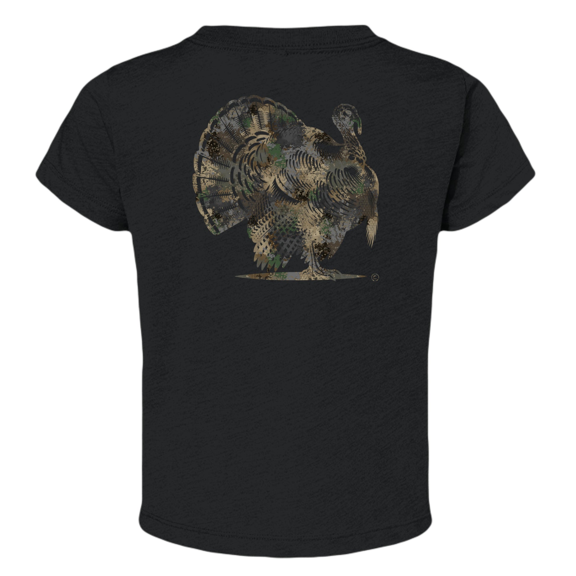 Solid Black Triblend - BACK
