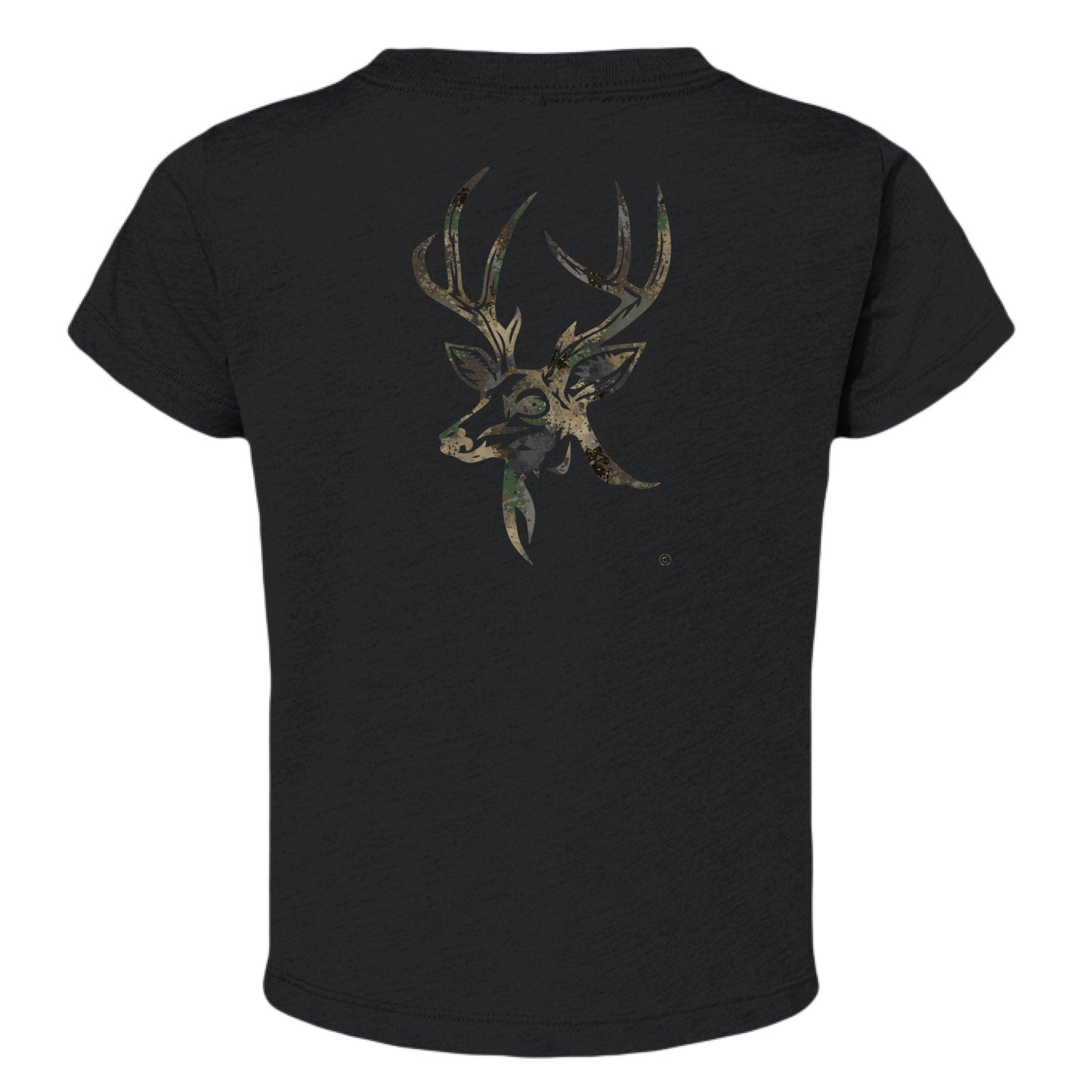 Solid Black Triblend - BACK