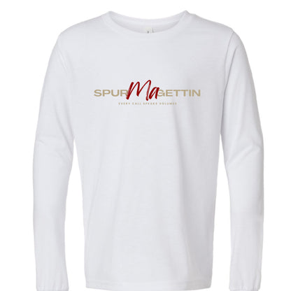 Solid White Triblend - FRONT